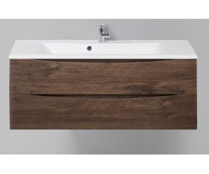 Тумба под раковину BelBagno Marino MARINO-1200-2C-SO-RW-P, 120 см, Rovere Moro - темно-коричневый