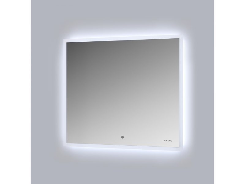 Купить Зеркало Am.Pm Spirit 2.0 M71AMOX0801SA, 80 см, с LED-подсветкой и системой антизапотевания, инфракрасный сенсор