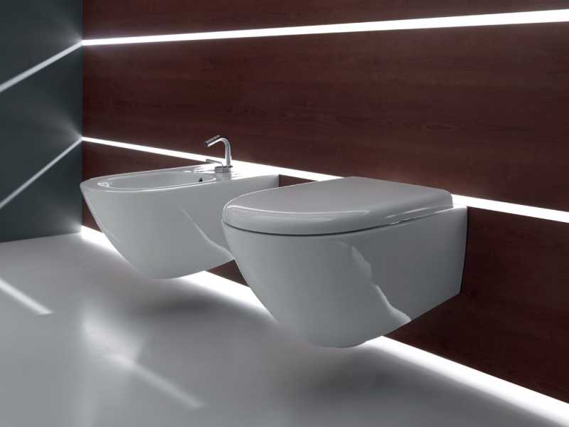 Купить Биде Kerasan Aquatech 3725 bi*1 подвесное