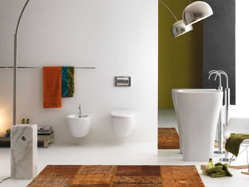 Купить Биде Kerasan Aquatech 3725 bi*1 подвесное