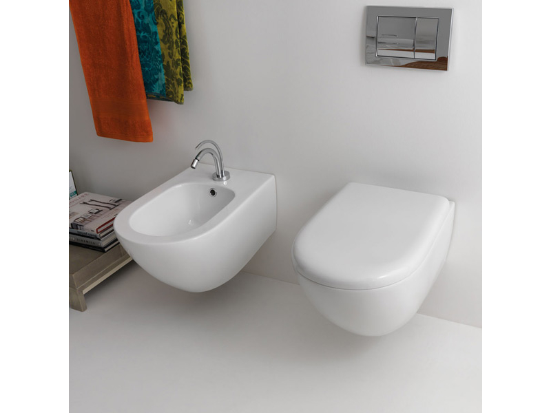 Купить Биде Kerasan Aquatech 3725 bi*1 подвесное