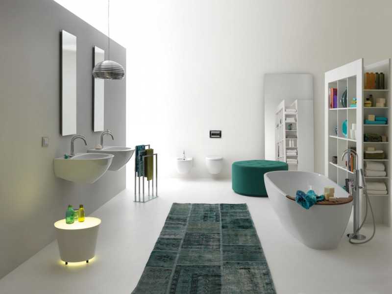 Купить Биде Kerasan Aquatech 3725 bi*1 подвесное