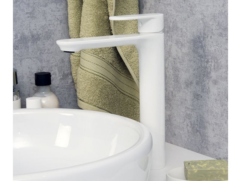 Купить Смеситель WasserKRAFT 8503H для раковины, белый