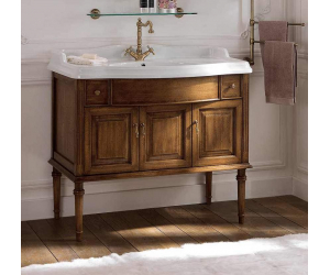 Тумба напольная Labor Legno MILADY MILPL 105 A, под раковину и столешницу, орех, 97,5*52*82 см