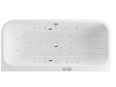 Ванна гидромассажная Excellent Arana 180 x 85 см, NANO, хром, каркас в подарок