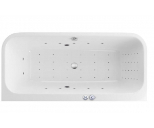 Ванна гидромассажная Excellent Arana 180 x 85 см, NANO, хром, каркас в подарок