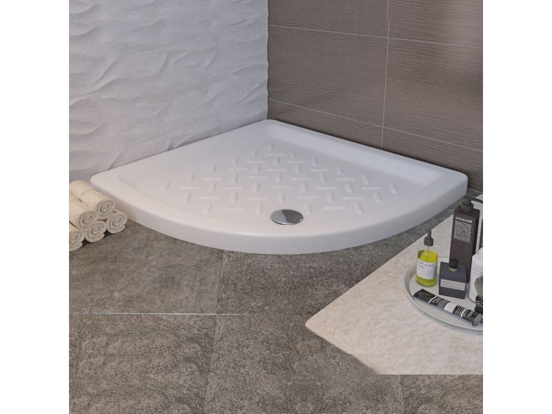 Купить Душевой поддон RGW CR/R-099 19170499-01 90 x 90 см, керамика, четверть круга