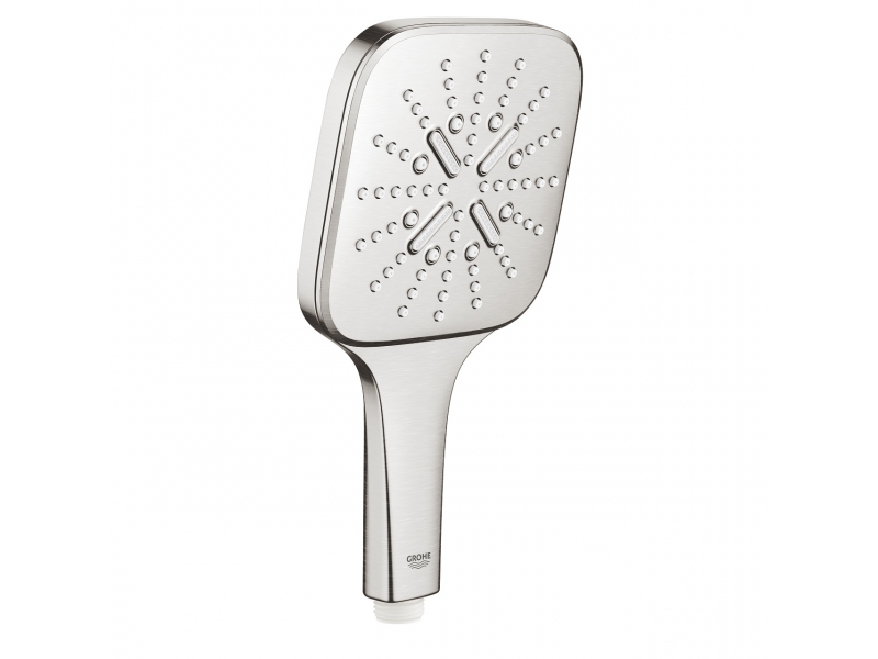Купить Ручной душ Grohe Rainshower SmartActive 130 Cube, 26582DC0, суперсталь
