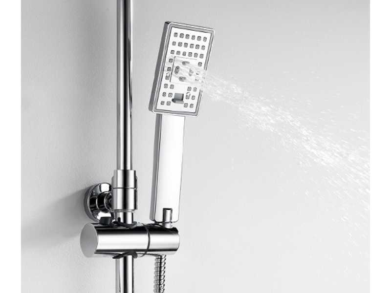 Купить Душевая система WasserKRAFT A17702, для душа, хром
