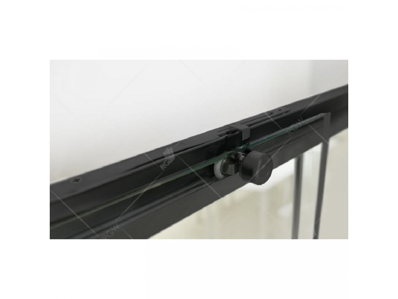 Купить Шторка на ванну RGW SC-45 B, 34114518-14, 180 x 150 см стекла прозрачные, профиль черный