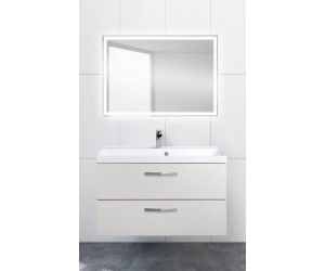 Тумба под раковину BelBagno Aurora AURORA-900-2C-SO-PB подвесная (2 ящ.)