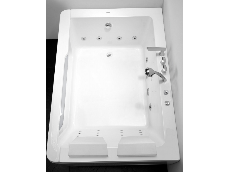 Купить Ванна гидромассажная акриловая Gemy G9226 B 172 х 121 x 66.5 см, встраиваемая, белая