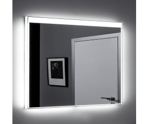 Зеркало Aquanet Палермо new 10085 100 см с Led подсветкой, сенсорный выключатель, 249354