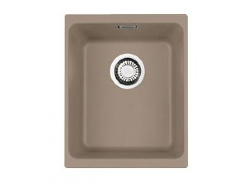 Купить Мойка Franke KUBUS KBG 110-34, 125.0023.838, гранит, нижняя установка, цвет сахара, 36,7*46 см