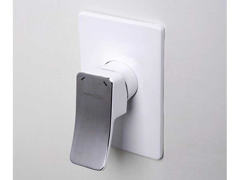 Купить Комплект для биде скрытого монтажа WasserKRAFT A010657WHITE шланг 120 см, белый/хром