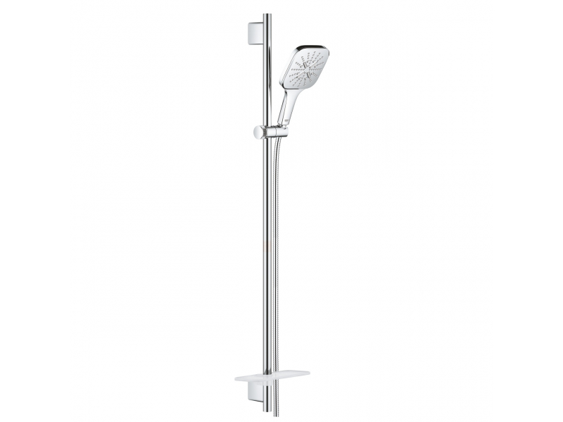 Купить Душевой гарнитур Grohe Rainshower SmartActive 130 Cube, 26586000, хром