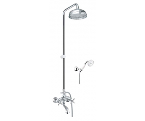 Душевая система Fiore Margot Sky, хром/Swarovski, 01CR0615