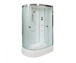 Душевая кабина Deto Em EM2712 L/R гм 120 x 80 см, с крышей, с гидромассажем