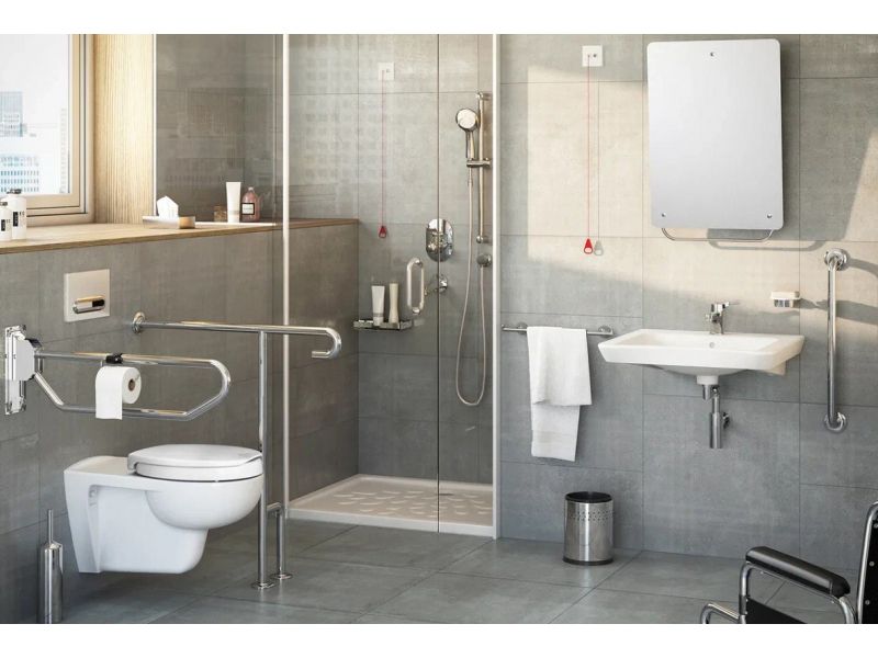 Купить Поручень Vitra Arkitekta опорный, хром, A44467