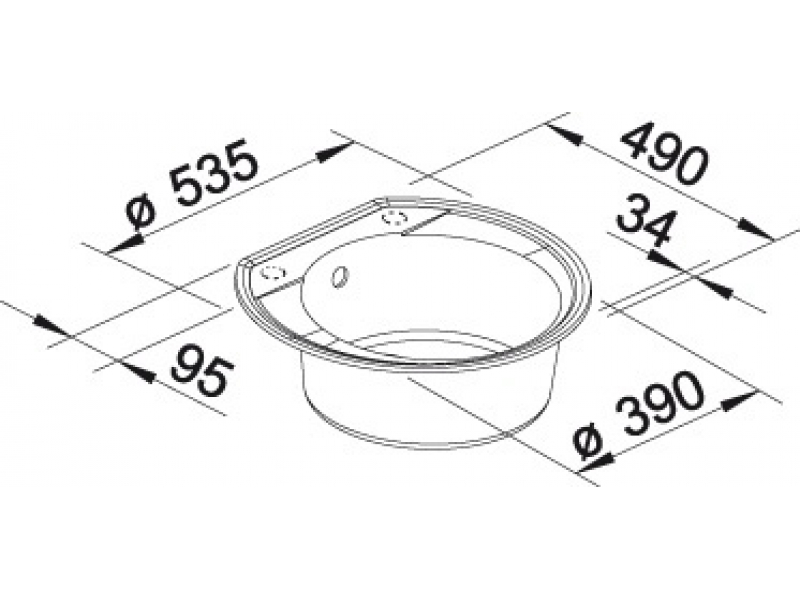 Купить Мойка Blanco Rondoval 45 515673, шампань