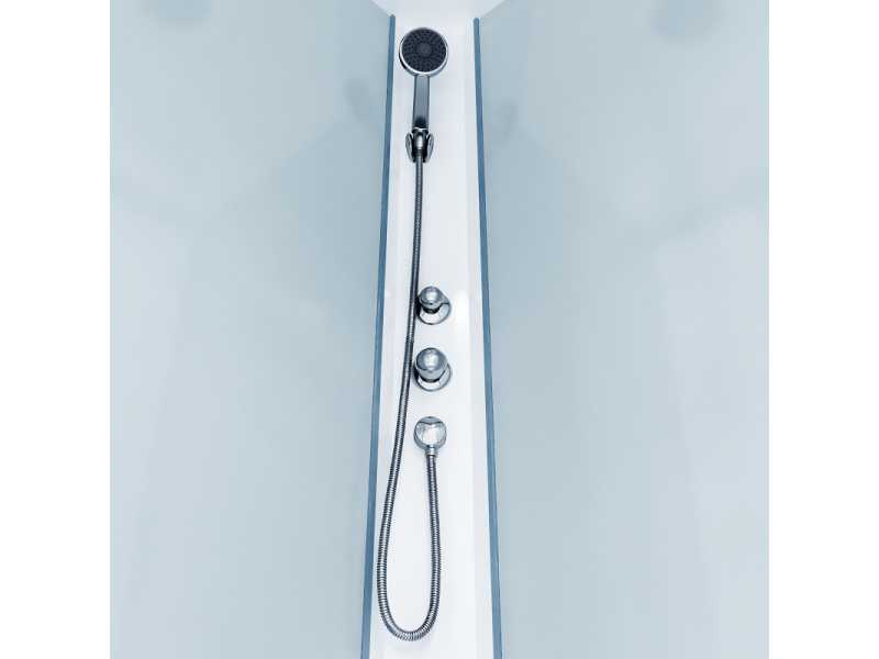 Купить Душевая кабина Triton Вельвет В Щ0000041124, 90 x 90 см, четверть круга, средний поддон, сифон, ДН4