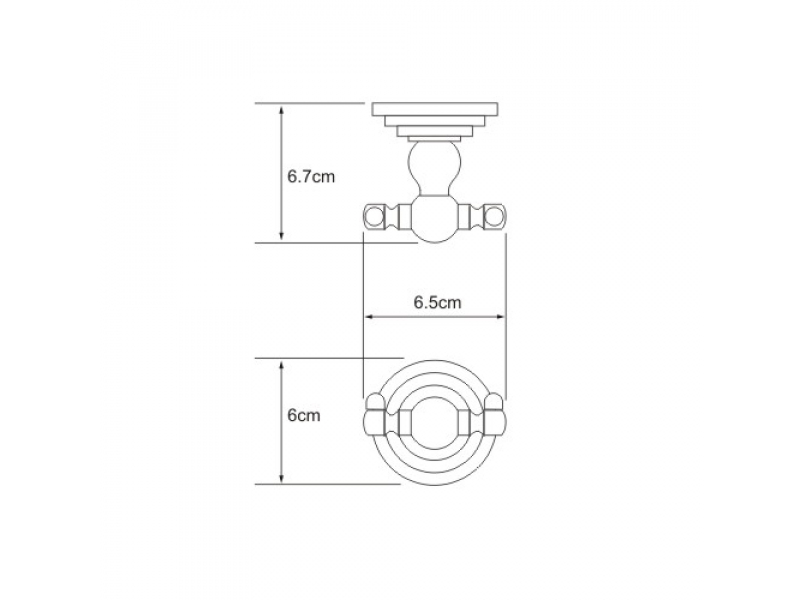 Купить Крючок WasserKRAFT K-7323D