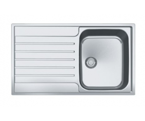 Мойка Franke ARGOS G AGX 211 G, 127.0205.360, оборачиваемая, установка сверху, SlimTop, нержавеющая сталь, полированная, 86*51 см