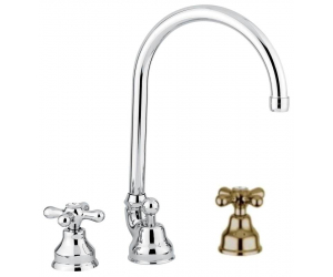 Смеситель для раковины Emmevi Deco Classic 12043BR, бронза
