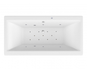 Ванна гидромассажная Excellent Pryzmat 170 x 75 см, RELAX, хром, каркас в подарок