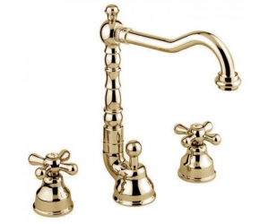 Смеситель для раковины Emmevi Deco Old 12643BR, бронза