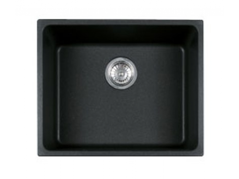 Купить Мойка Franke KUBUS KBG 110-50, 125.0176.636, гранит, нижняя установка, цвет оникс, 54*44 см