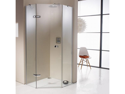 Душевой уголок Huppe ENJOY ELEGANCE, 100 х 100 х 200 см, стекло прозрачное