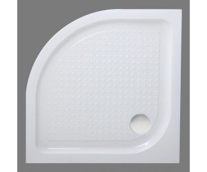 Душевой поддон BelBagno TRAY-BB-R-90-550-15-W 90 x 90 см с сифоном, четверть круга