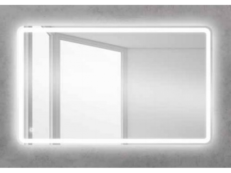 Купить Зеркало BelBagno SPC-MAR-1000-600-LED-TCH 100 x 60 см со встроенным светильником и сенсорным выключателем