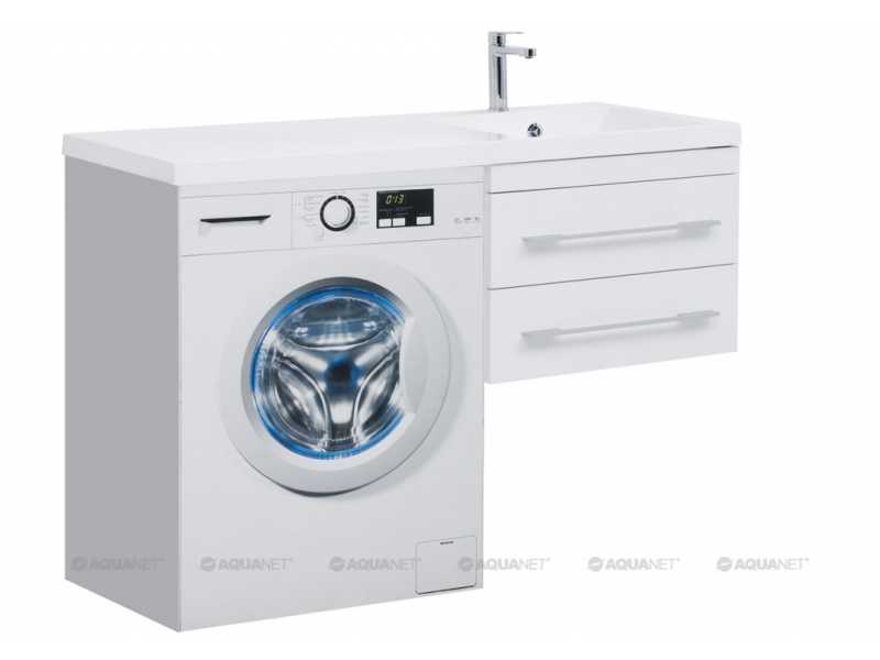 Купить Тумба под раковину Aquanet Нота 58 (005) 00171483, цвет белый