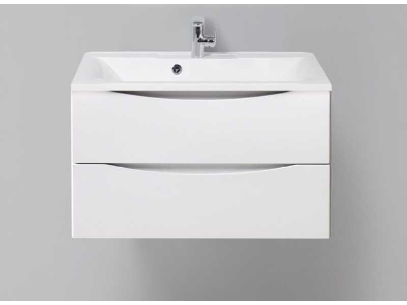 Купить Тумба под раковину BelBagno Marino MARINO-700-2C-SO-BO-P, 70 х 45 х 55 см, Bianco Opaco - белый матовый