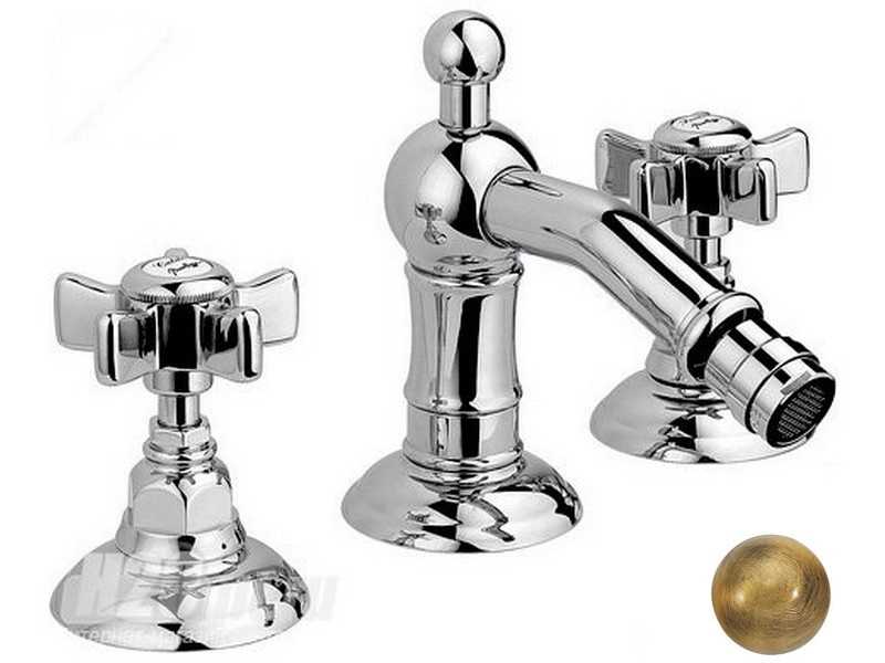 Купить Смеситель Nicolazzi Dames Anglaises 1415BZ18 для биде, бронза, ручки Dames Anglaises