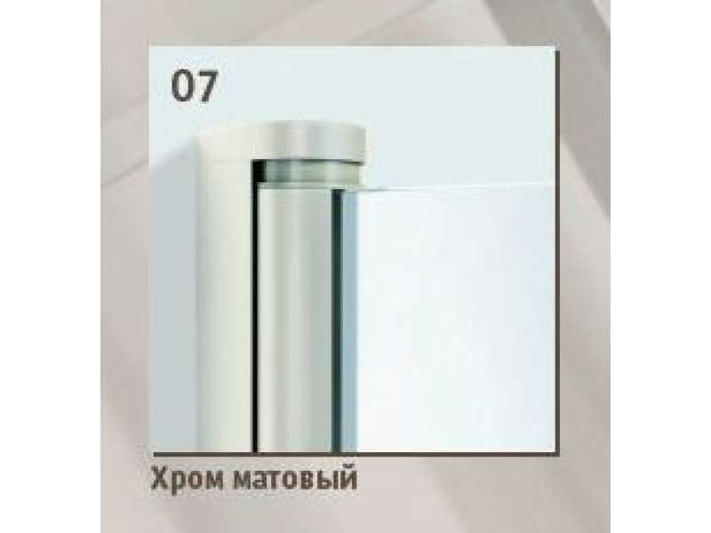 Купить Шторка на ванну Vegas Glass E2V Lux 0120 07 ARTDECO D2, профиль - матовый хром, стекло – Artdeco D2, 120*150,5 см