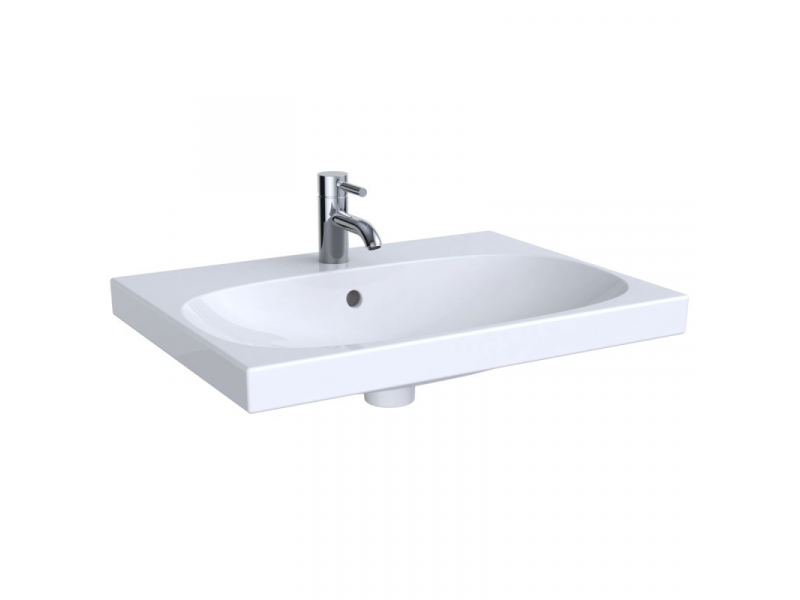Купить Раковина Geberit Acanto 500.621.01.2, 65 х 48,2 см, белая
