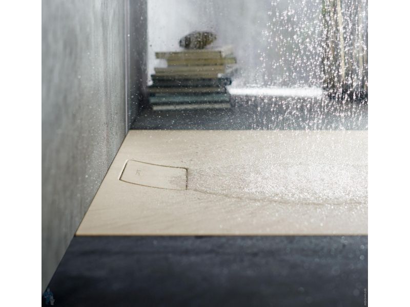Купить Душевой поддон Duravit Stonetto 720145680000000 90 x 80 см, композитный, прямоугольный, антрацит
