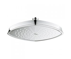 Верхний душ Grohe Rainshower Grandera 27974000, 22,1*22,1 см, 1 режим струи, без держателя, хром