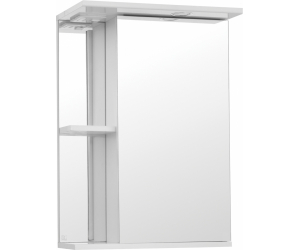 Зеркальный шкаф Style Line Эко Стандарт Николь 50/С ЛС-00000116, 50 см, белое