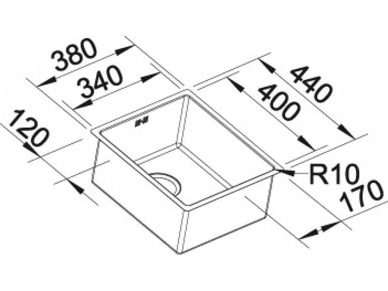 Купить Мойка Blanco Claron 340-IF 517210
