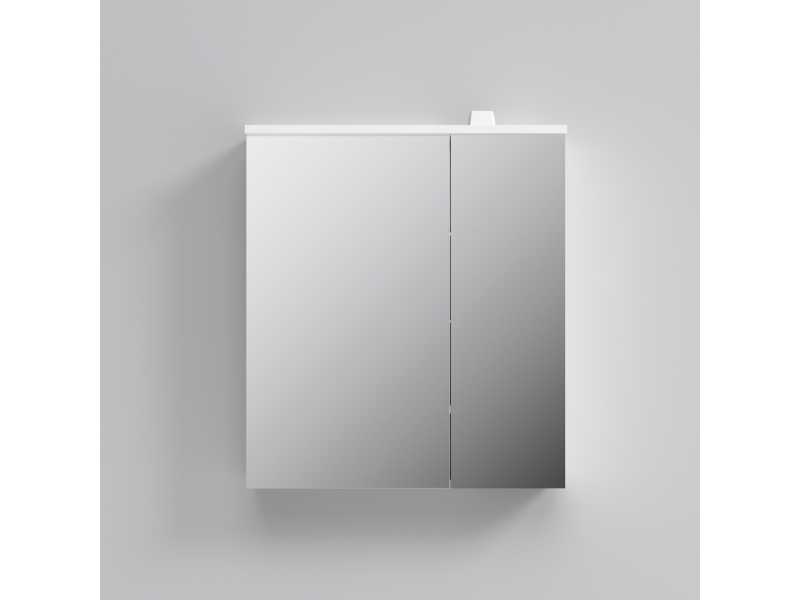 Купить Зеркальный шкаф с LED-подсветкой AM.PM Spirit 2.0, 60 см, левый/правый (M70AMCR0601WG/M70AMCL0601WG)