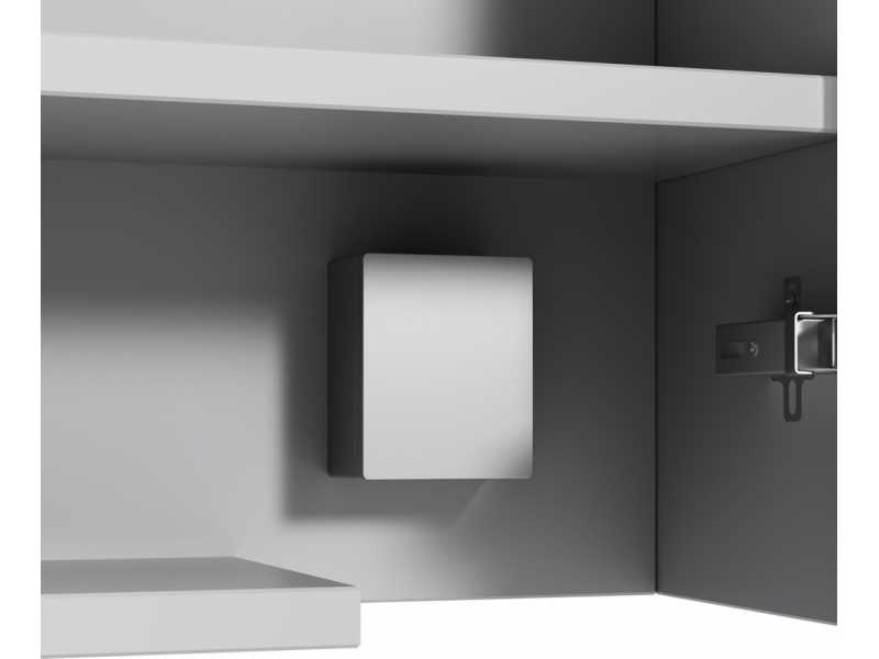 Купить Зеркальный шкаф с LED-подсветкой AM.PM Spirit 2.0, 60 см, левый/правый (M70AMCR0601WG/M70AMCL0601WG)