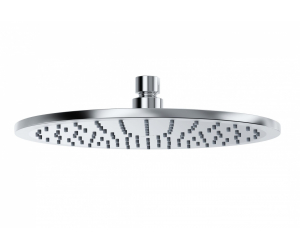 Верхний душ Kludi A-Qa 6432505-00, 25х25 см круглый, плоский 8 мм, 1 режим струи, без держателя, цвет хром