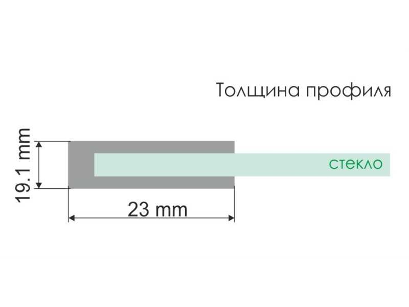 Купить Душевая дверь WasserKRAFT 61S05, универсальная, 120 х 200 см