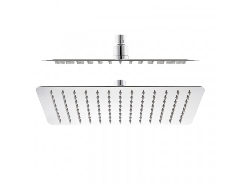 Купить Верхний душ RGW Shower Panels SP-84-40, 21148440-01, 40 х 30 см, 1 режим струи, без держателя, хром