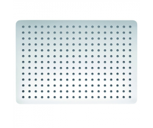Верхний душ RGW Shower Panels SP-84-40, 21148440-01, 40 х 30 см, 1 режим струи, без держателя, хром