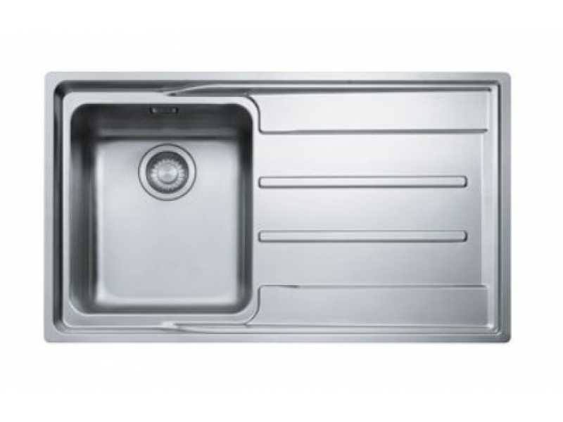 Купить Мойка Franke ATON ANX 211-86, 127.0204.400, установка сверху, SlimTop, левая, нержавеющая сталь, полированная, 86,4*51,4 см